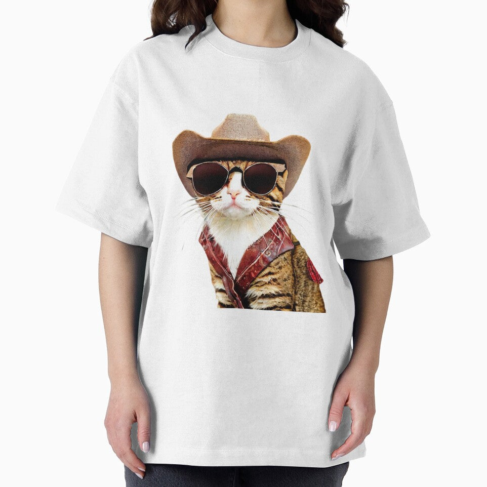 Cowboy Cat by catontheroof T-Shirts, Hoodie, Sweatshirt | BlankRebels.com (Image 2)
