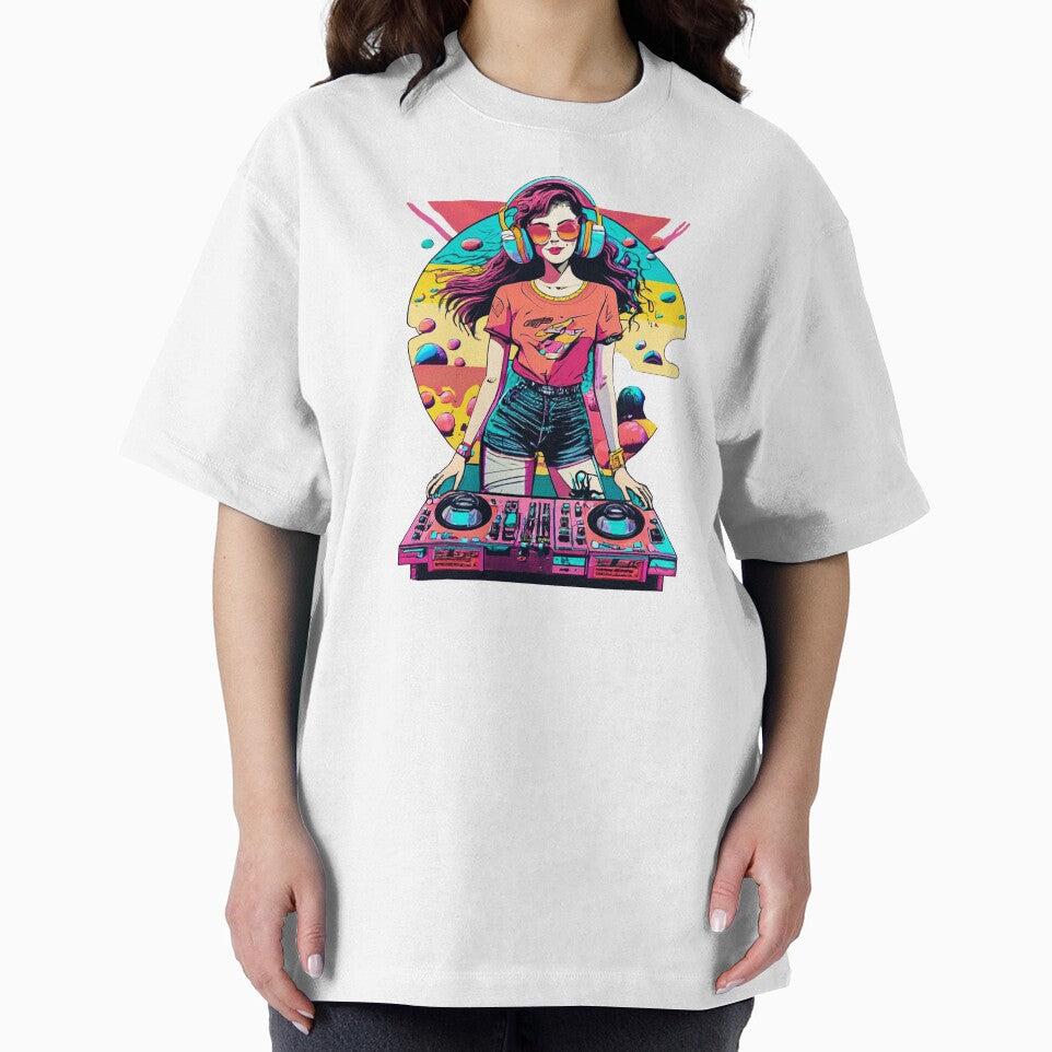 Dj electronic woman by NotesForMusic T-Shirts, Hoodie, Sweatshirt | BlankRebels.com (Image 2)