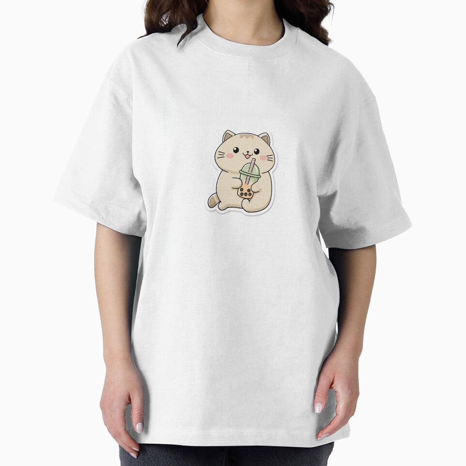Boba Kitty Bliss by Daily Wisdom T-Shirts, Hoodie, Sweatshirt | BlankRebels.com (Image 2)