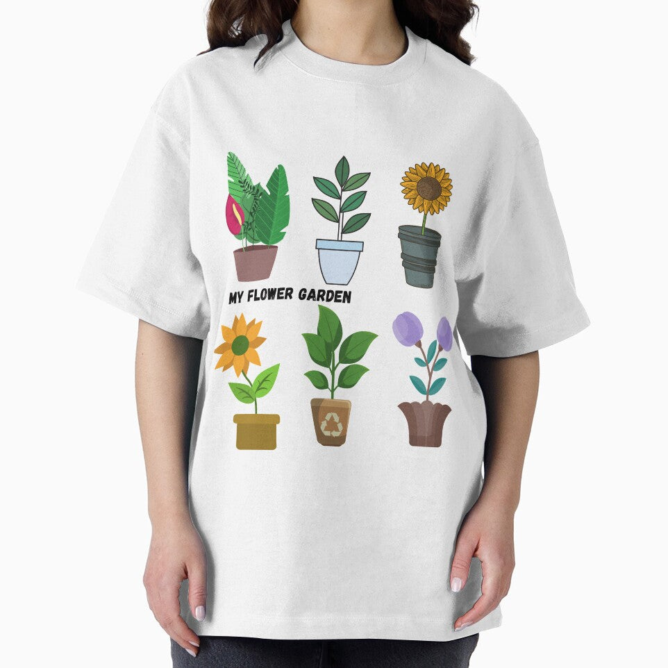 Scrummy Vintage Botanical Potted Flowers by Hinny8 T-Shirts, Hoodie, Sweatshirt | BlankRebels.com (Image 2)