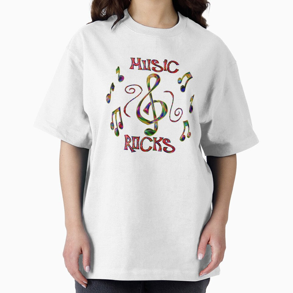 Music Rocks by CoolDoodles T-Shirts, Hoodie, Sweatshirt | BlankRebels.com (Image 2)