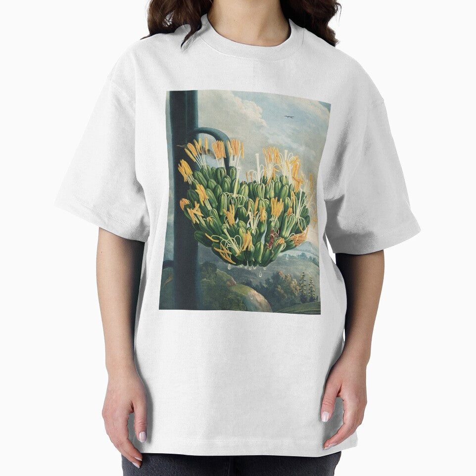 Vintage Agave Botanical Illustration by Robert John Thornton by InnerCitadel T-Shirts, Hoodie, Sweatshirt (Image 2)
