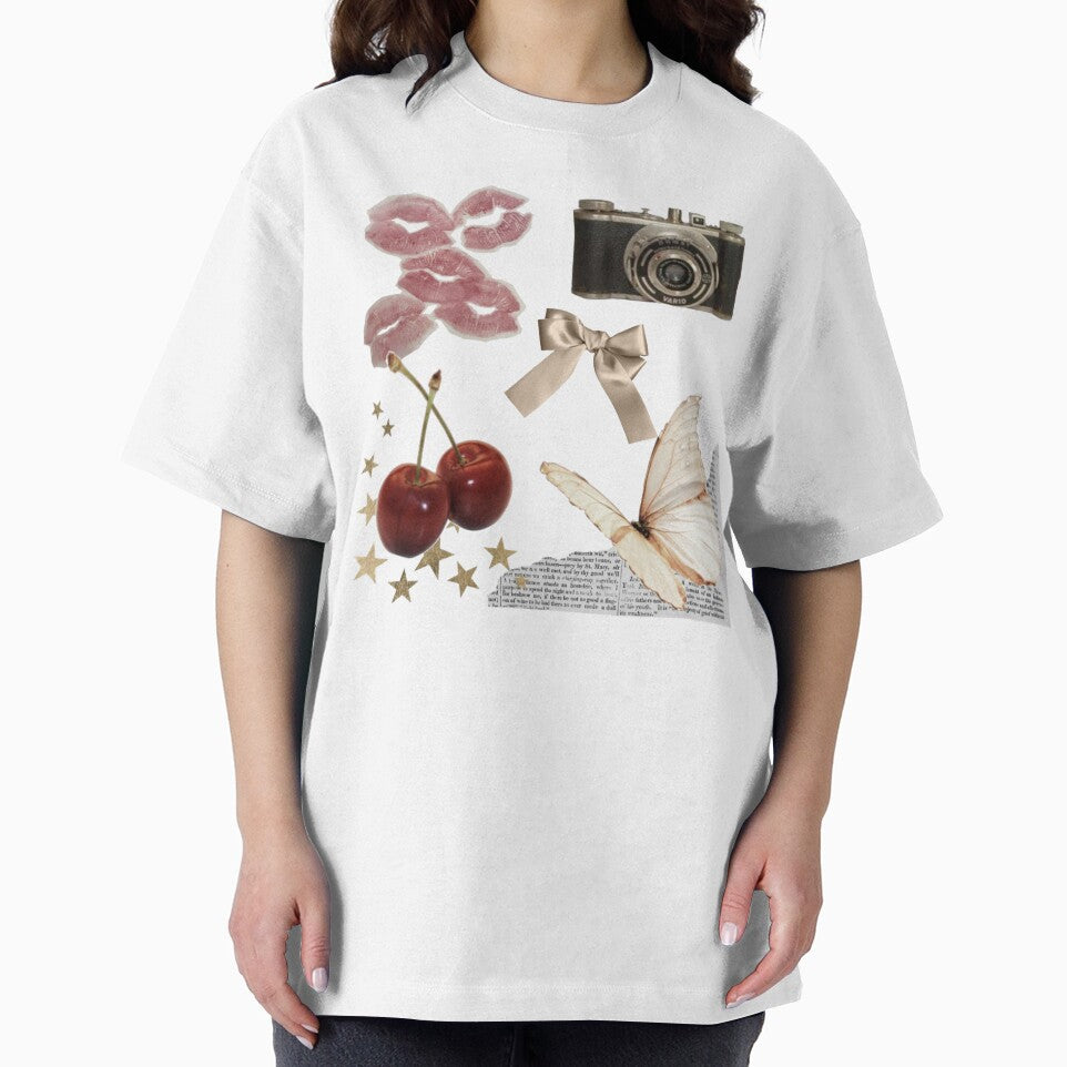 Golden Retro Aesthetic Collage ✨?? by okayamberart T-Shirts, Hoodie, Sweatshirt | BlankRebels.com (Image 2)