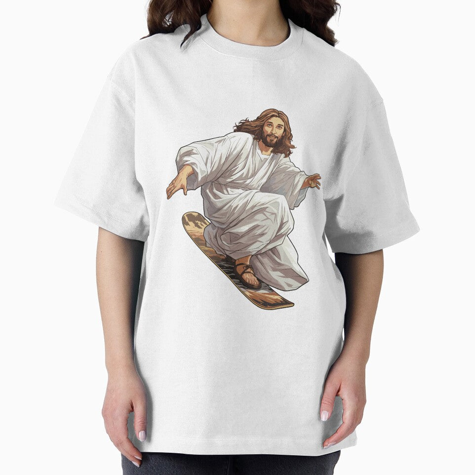 Jesus Skate, Jesus On A Skateboard by Edeljveys T-Shirts, Hoodie, Sweatshirt | BlankRebels.com (Image 2)