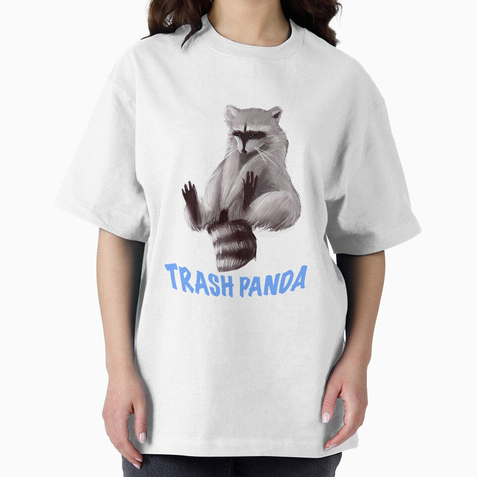 Trash Panda Raccoon Blue by AmethystBlue T-Shirts, Hoodie, Sweatshirt | BlankRebels.com (Image 2)