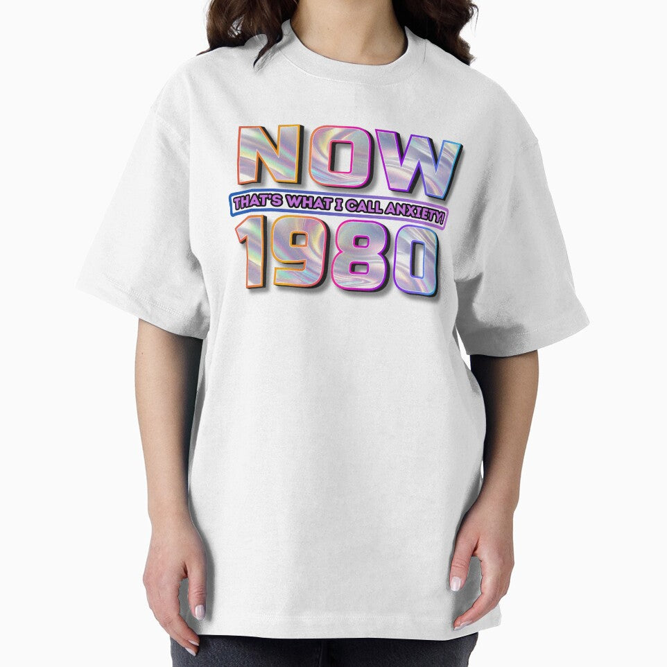 Now That's What I Call Anxiety! 1980's Edition by MadMadamMeg T-Shirts, Hoodie, Sweatshirt | BlankRebels.com (Image 2)
