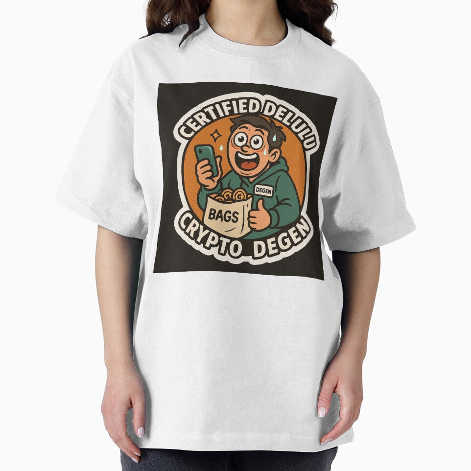 Certified Delulu Crypto Degen by DivinelyAligned8 T-Shirts, Hoodie, Sweatshirt | BlankRebels.com (Image 2)