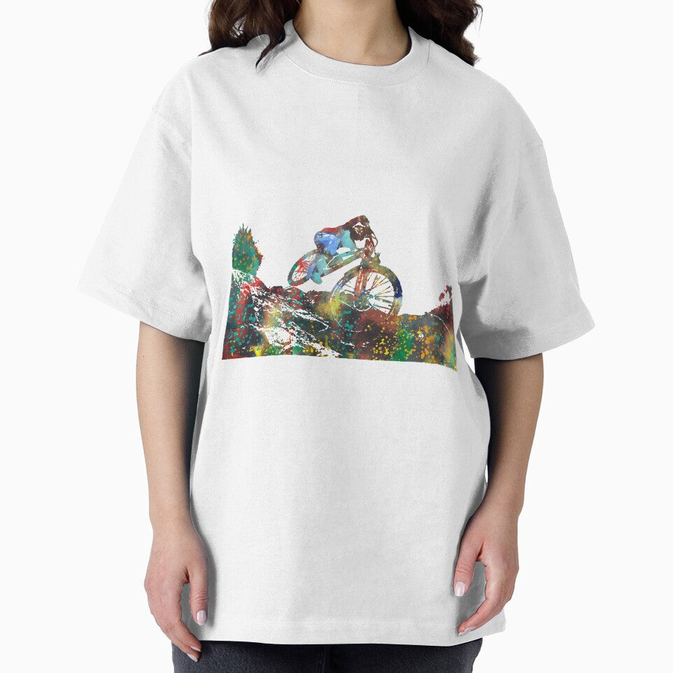 Downhill mountain biking by Rosaliartbook T-Shirts, Hoodie, Sweatshirt | BlankRebels.com (Image 2)