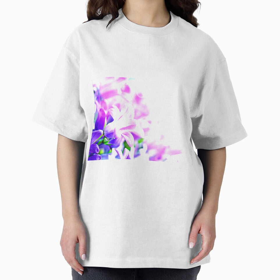 Purple and Blue Floral Merchandise by cindyfordyce T-Shirts, Hoodie, Sweatshirt | BlankRebels.com (Image 2)