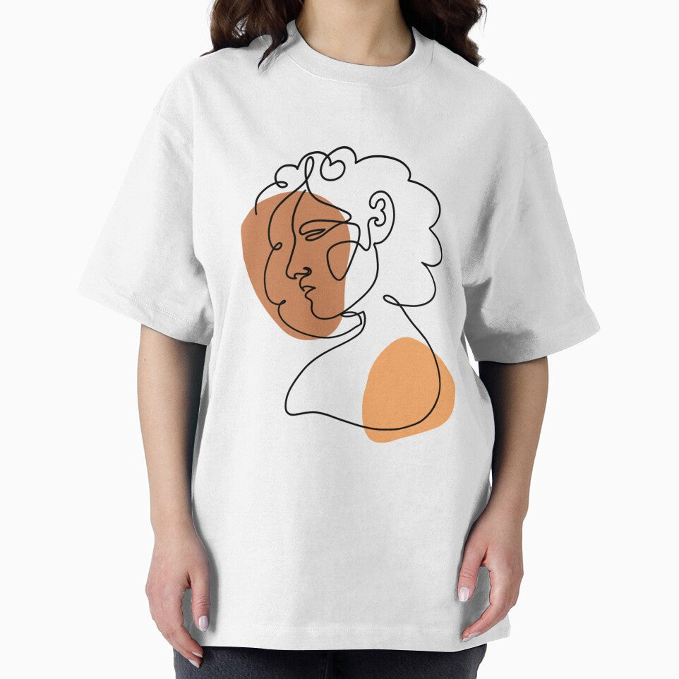 Minimal Line Art Woman by valexni T-Shirts, Hoodie, Sweatshirt | BlankRebels.com (Image 2)