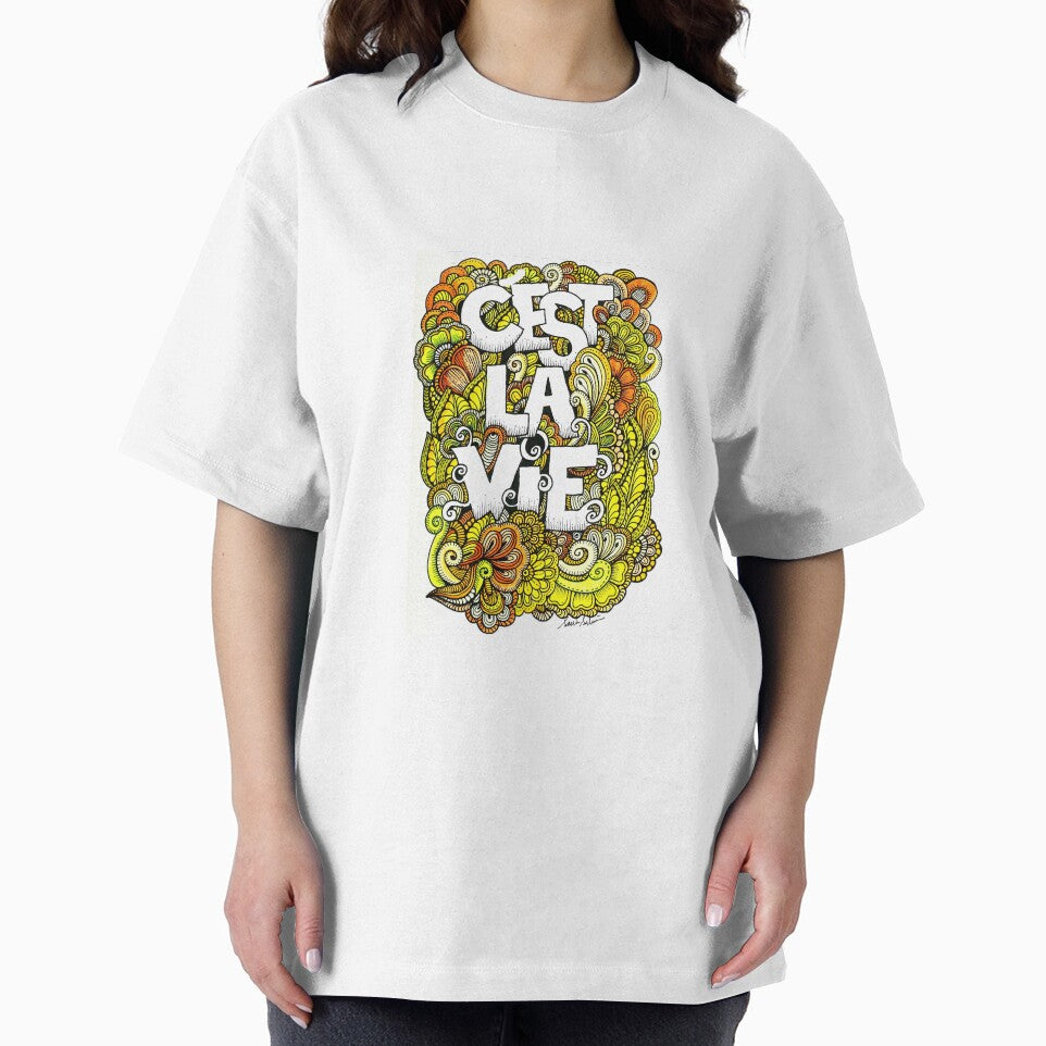 C'est la vie by SarahSalim T-Shirts, Hoodie, Sweatshirt | BlankRebels.com (Image 2)