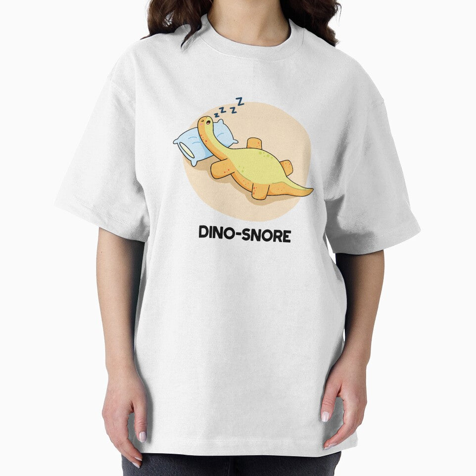 Dinosnore Funny Sleeping Dinosaur Puns by punnybone T-Shirts, Hoodie, Sweatshirt | BlankRebels.com (Image 2)