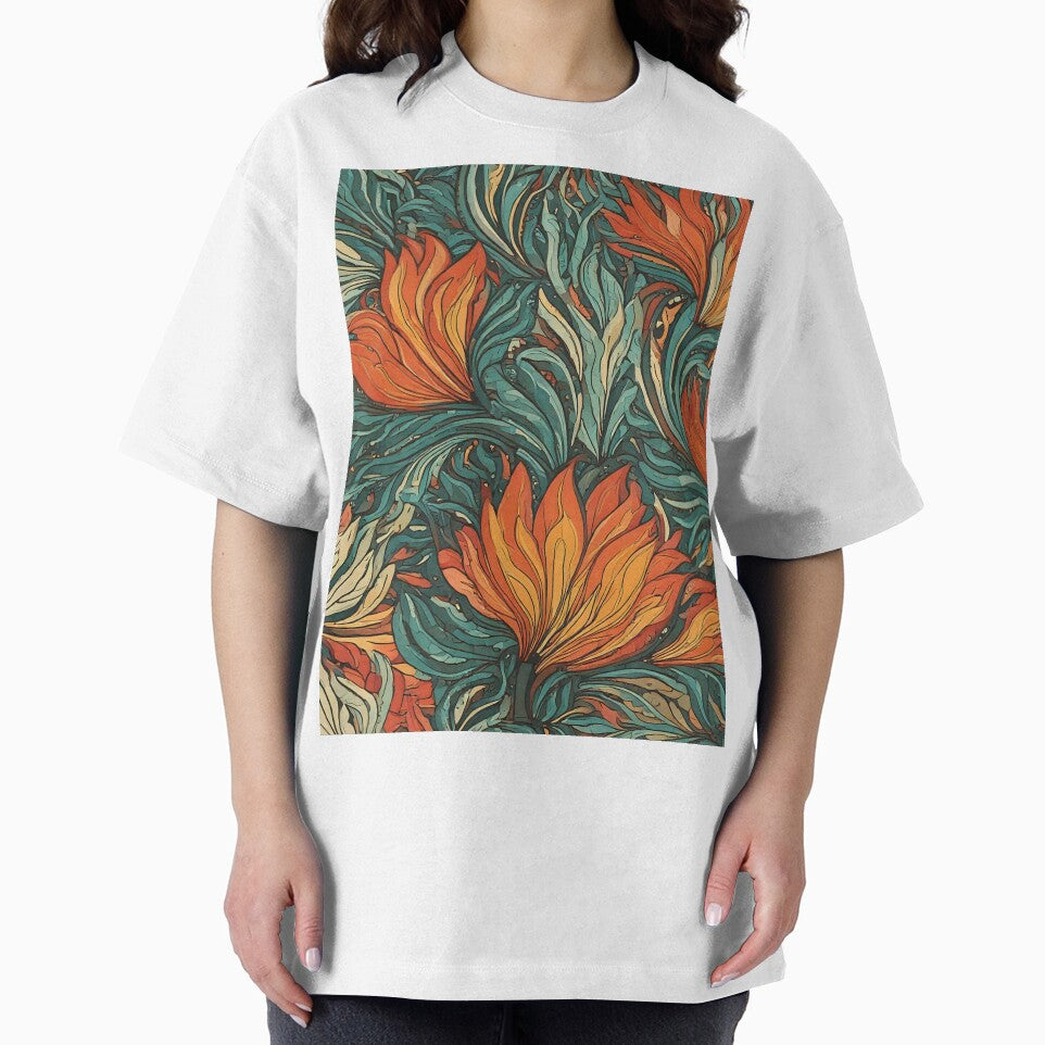 Floral petals burst abstract pattern by Designbes T-Shirts, Hoodie, Sweatshirt | BlankRebels.com (Image 2)