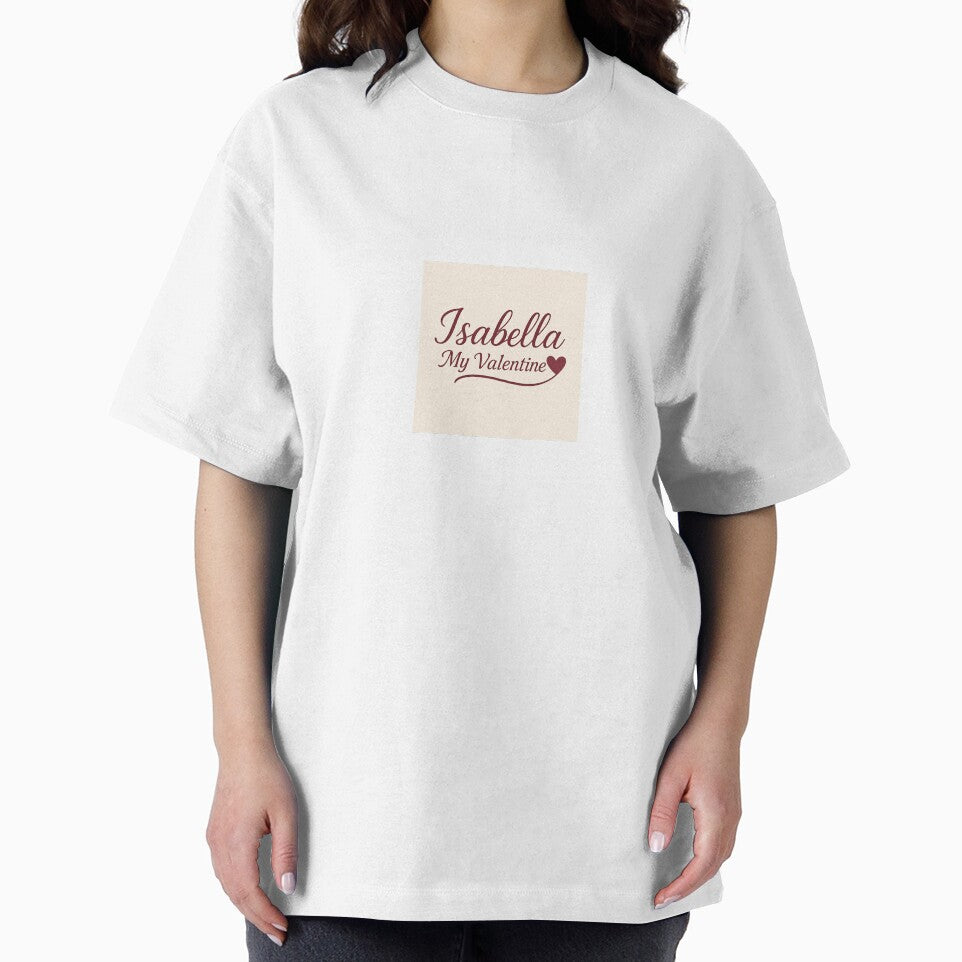 Isabella Is My Valentine – Romantic Name Valentine Gift by chessnegocios T-Shirts, Hoodie, Sweatshirt (Image 2)