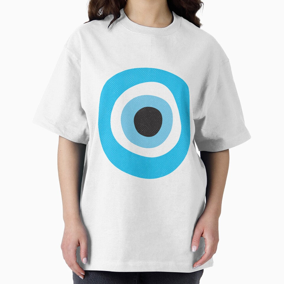 Light Blue Evil Eye Symbol Cyan by Inogitna Designs T-Shirts, Hoodie, Sweatshirt | BlankRebels.com (Image 2)