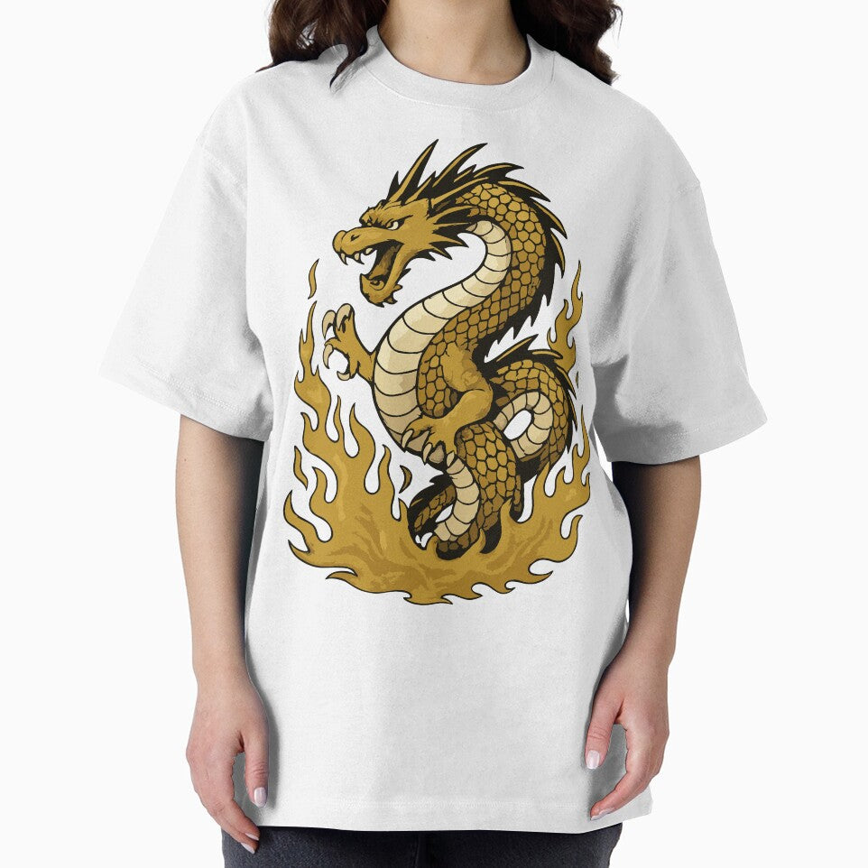 Golden Black Dragon Design by theOne_Design T-Shirts, Hoodie, Sweatshirt | BlankRebels.com (Image 2)