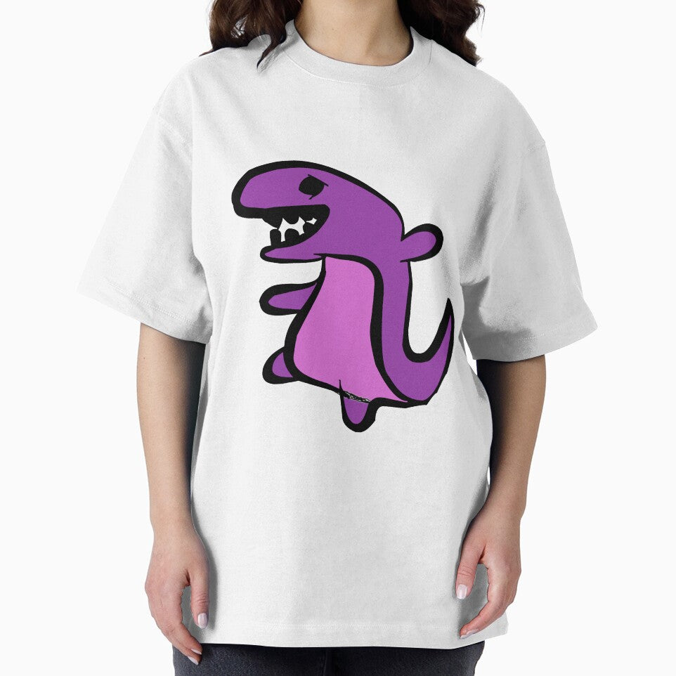 Happy Scrappy Purple Party Dinosaur by SerpentSkyArts T-Shirts, Hoodie, Sweatshirt | BlankRebels.com (Image 2)