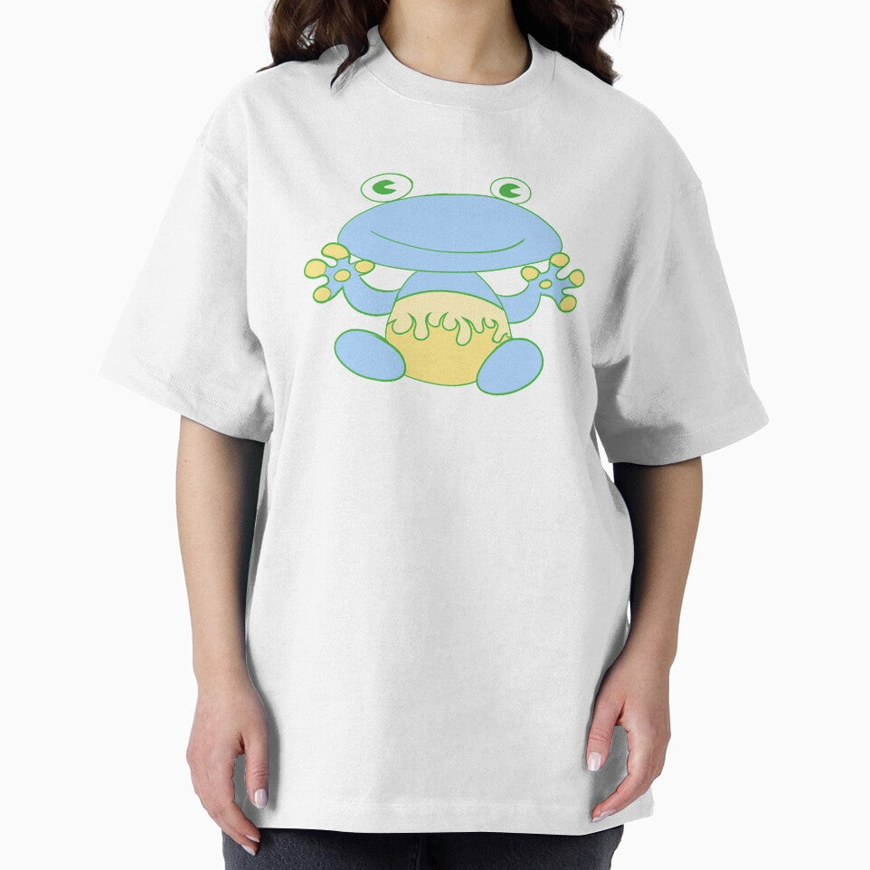 Fire Frog (green and blue) by gross-girl99 T-Shirts, Hoodie, Sweatshirt | BlankRebels.com (Image 2)
