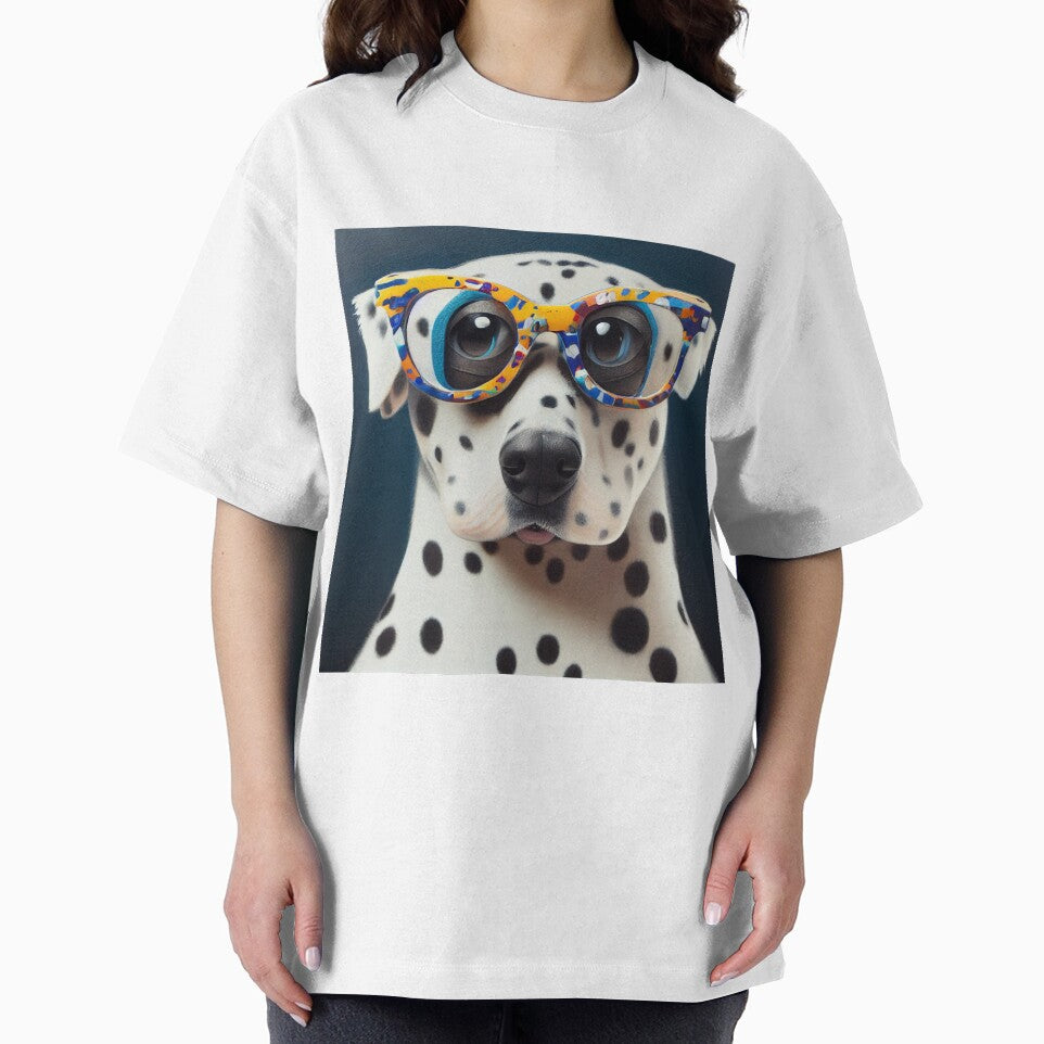 Dalmatian wearing colorful nerd glasses by Studiowatermars T-Shirts, Hoodie, Sweatshirt | BlankRebels.com (Image 2)