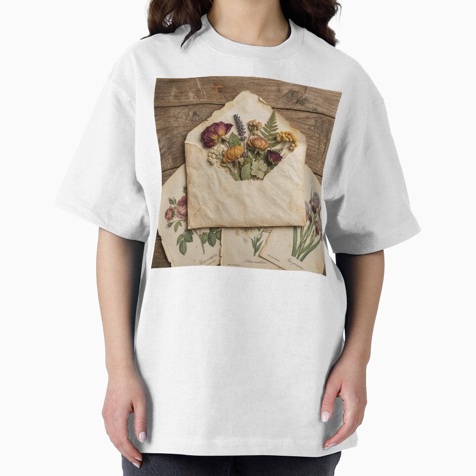 Dried Flowers and Botanical Prints on Desk by Tridentulus T-Shirts, Hoodie, Sweatshirt | BlankRebels.com (Image 2)