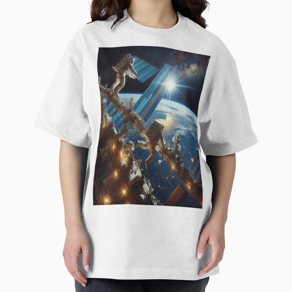 ASTRONAUTS ON ISS 3 by MajesticPx T-Shirts, Hoodie, Sweatshirt | BlankRebels.com (Image 2)