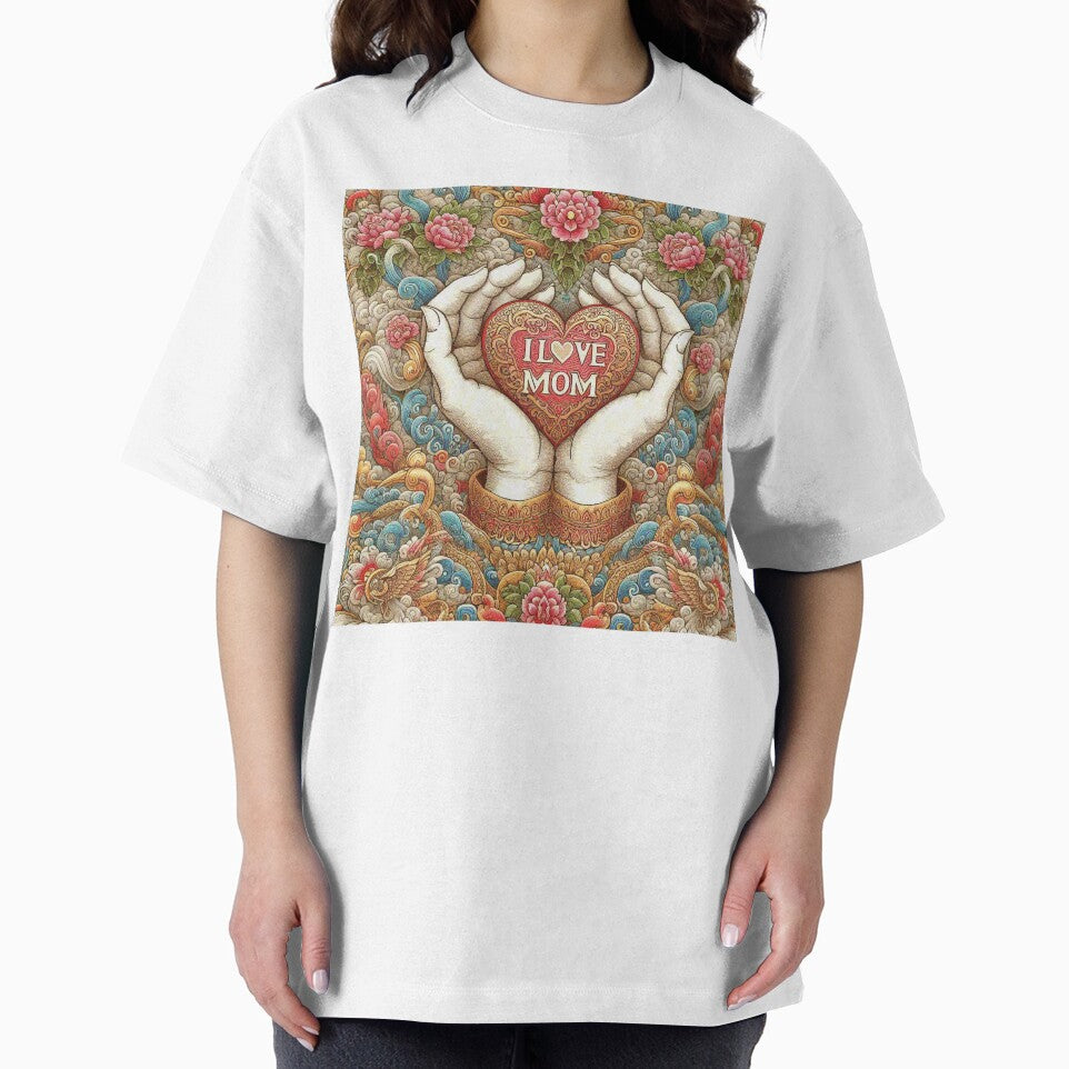 I Love Mom Mothers day Gift by Illuministique T-Shirts, Hoodie, Sweatshirt | BlankRebels.com (Image 2)
