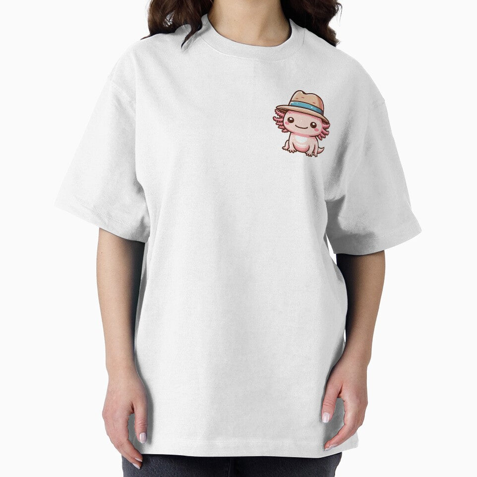 Cool Axolotl in Hat by ArtfulWeave T-Shirts, Hoodie, Sweatshirt | BlankRebels.com (Image 2)