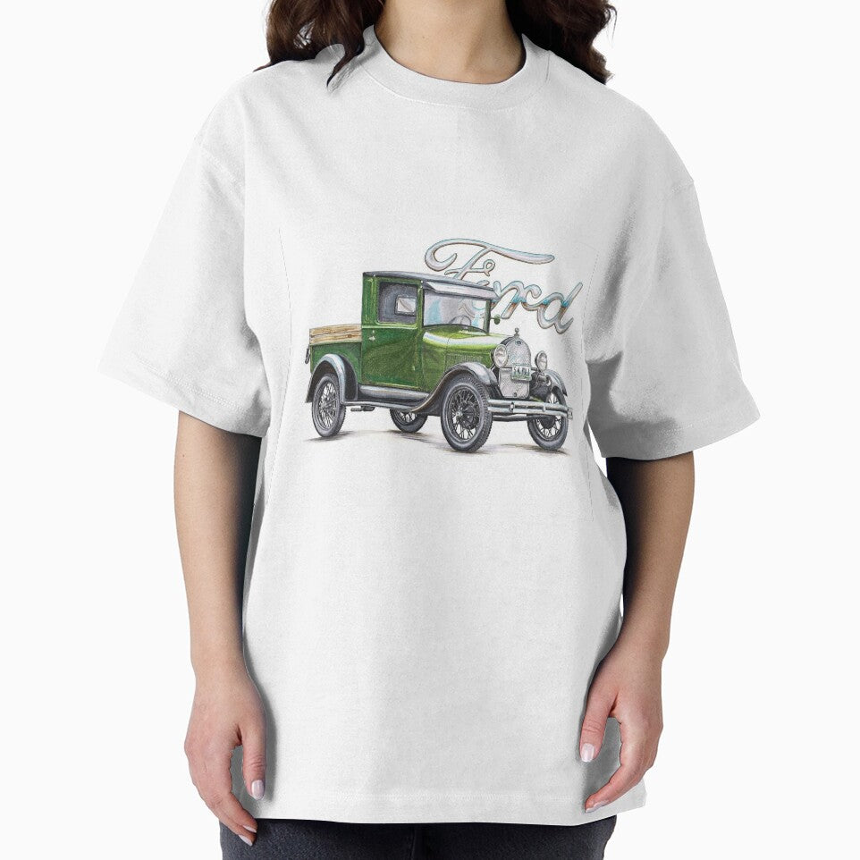 Model 'A' Pickup Truck. by voyagerone510 T-Shirts, Hoodie, Sweatshirt | BlankRebels.com (Image 2)