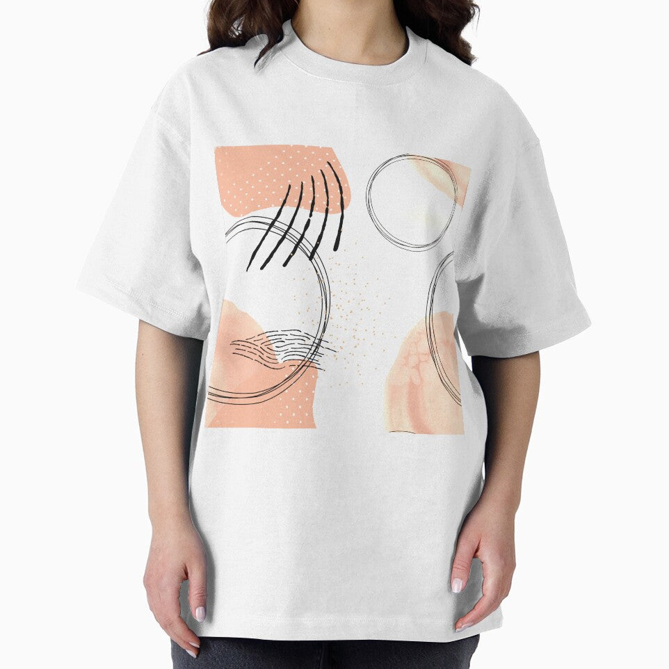 Neutral Tones Abstract Pattern T-Shirts, Hoodie, Sweatshirt