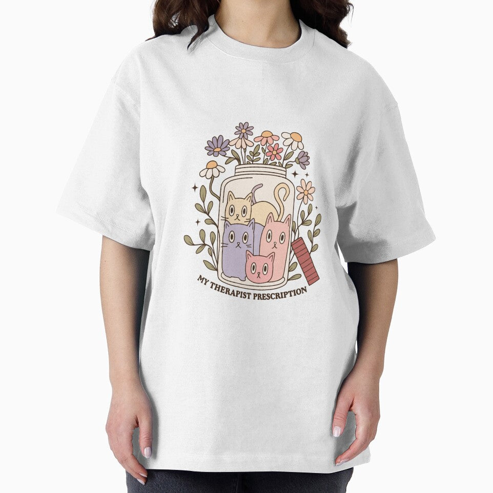 My Therapist's Prescription – Mental Health Humor by artcultreone T-Shirts, Hoodie, Sweatshirt | BlankRebels.com (Image 2)