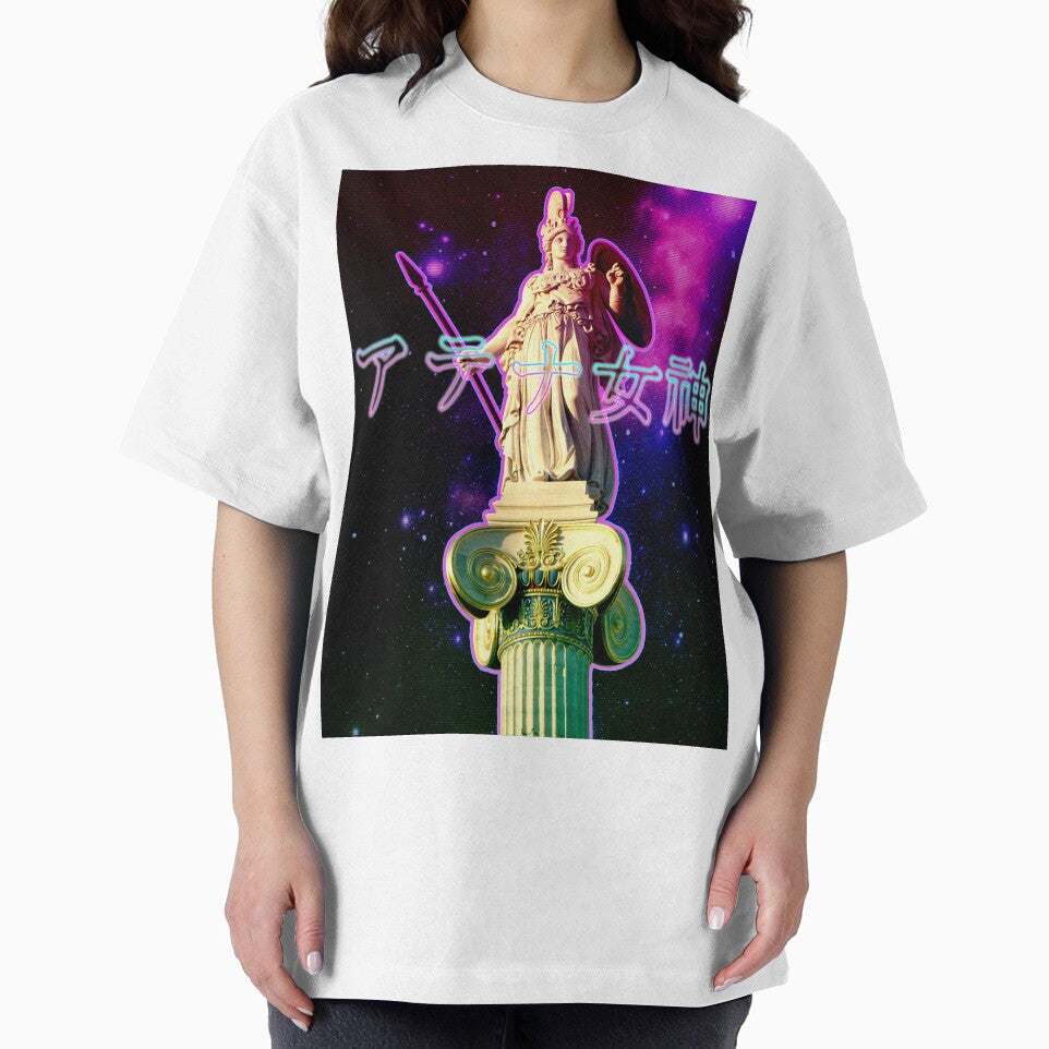 Athena Nebula space vaporwave by Yoshiyuki1998 T-Shirts, Hoodie, Sweatshirt | BlankRebels.com (Image 2)