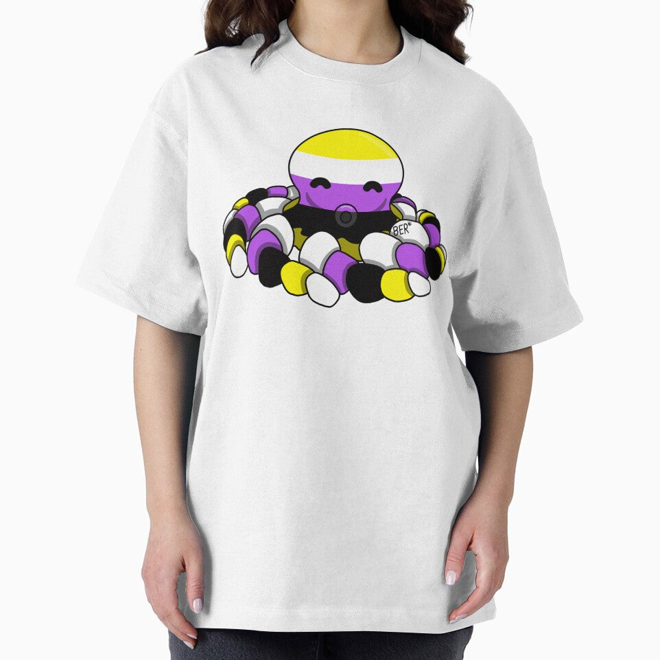 Nonbinary Pride Fidget Octopus by SentABear T-Shirts, Hoodie, Sweatshirt | BlankRebels.com (Image 2)