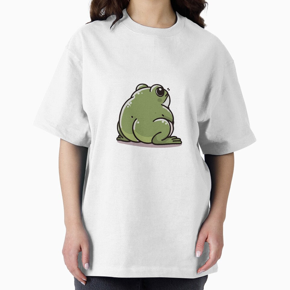 Cute Frog Butt Green by BerryTeeShop T-Shirts, Hoodie, Sweatshirt | BlankRebels.com (Image 2)