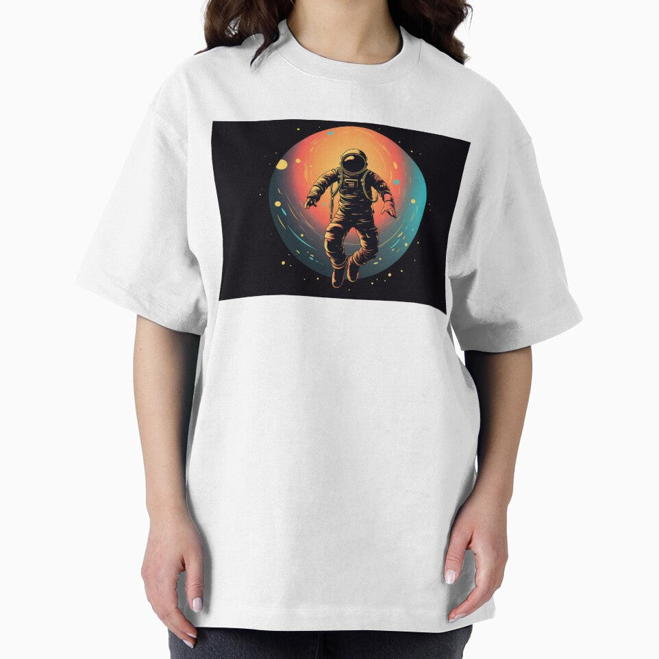 Astronaut in space suit floating in space by anytka T-Shirts, Hoodie, Sweatshirt | BlankRebels.com (Image 2)