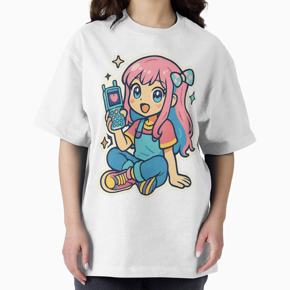 Kawaii Anime Girl, Y2K Aesthetic by graphic-genie