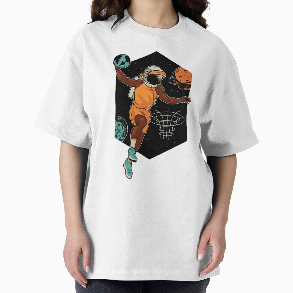 Basketball Astronaut by XCIV T-Shirts, Hoodie, Sweatshirt | BlankRebels.com (Image 2)