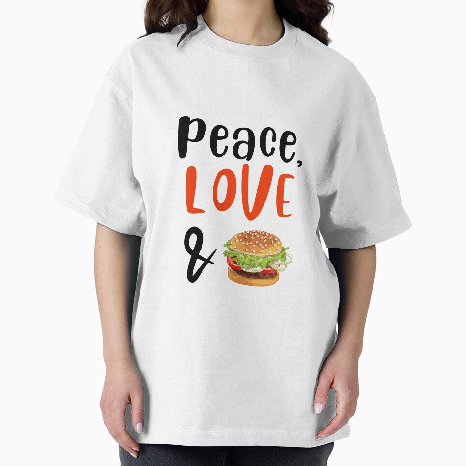 Peace Love and Burger, Willow Days by avit1 T-Shirts, Hoodie, Sweatshirt | BlankRebels.com (Image 2)