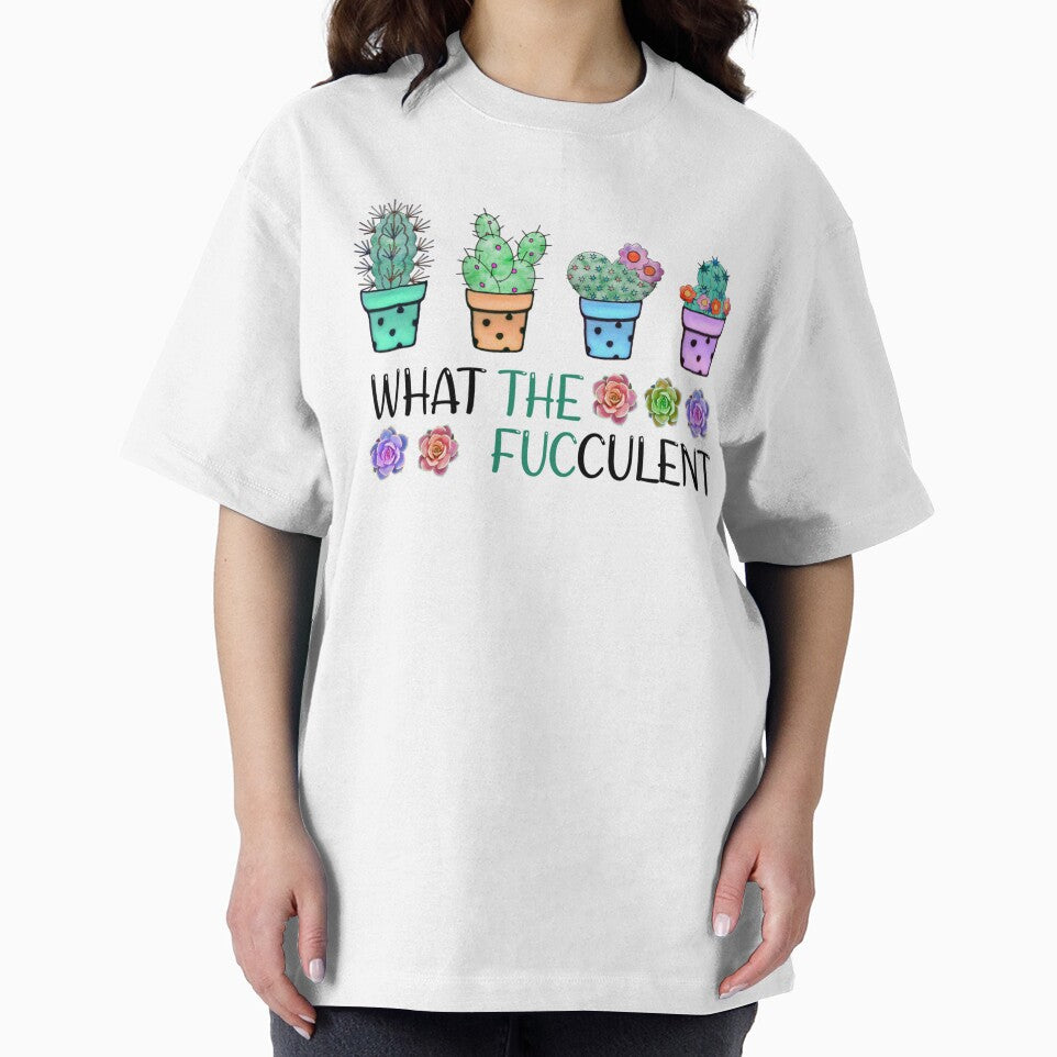 What the fucculent t-shirt cactus lover shirt by cizito Hoodie, Sweatshirt | BlankRebels.com (Image 2)