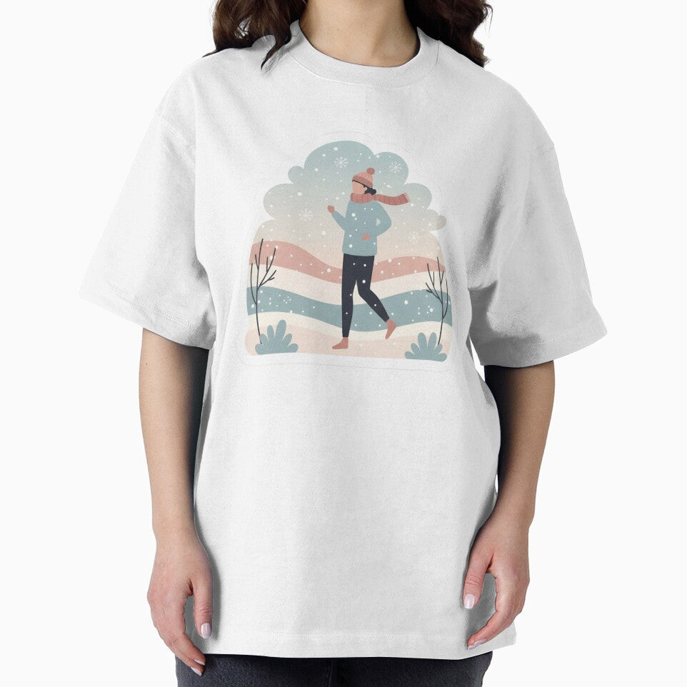 Hot Girl Walk Cozy Winter Aesthetic Self Care Jogging by StickyGuys T-Shirts, Hoodie, Sweatshirt | BlankRebels.com (Image 2)