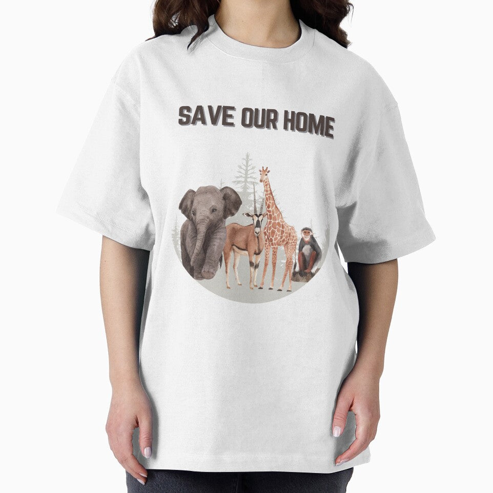 World Wildlife Day Save Our Home Love Nature and Animals by BeeClassyDesign T-Shirts, Hoodie, Sweatshirt (Image 2)
