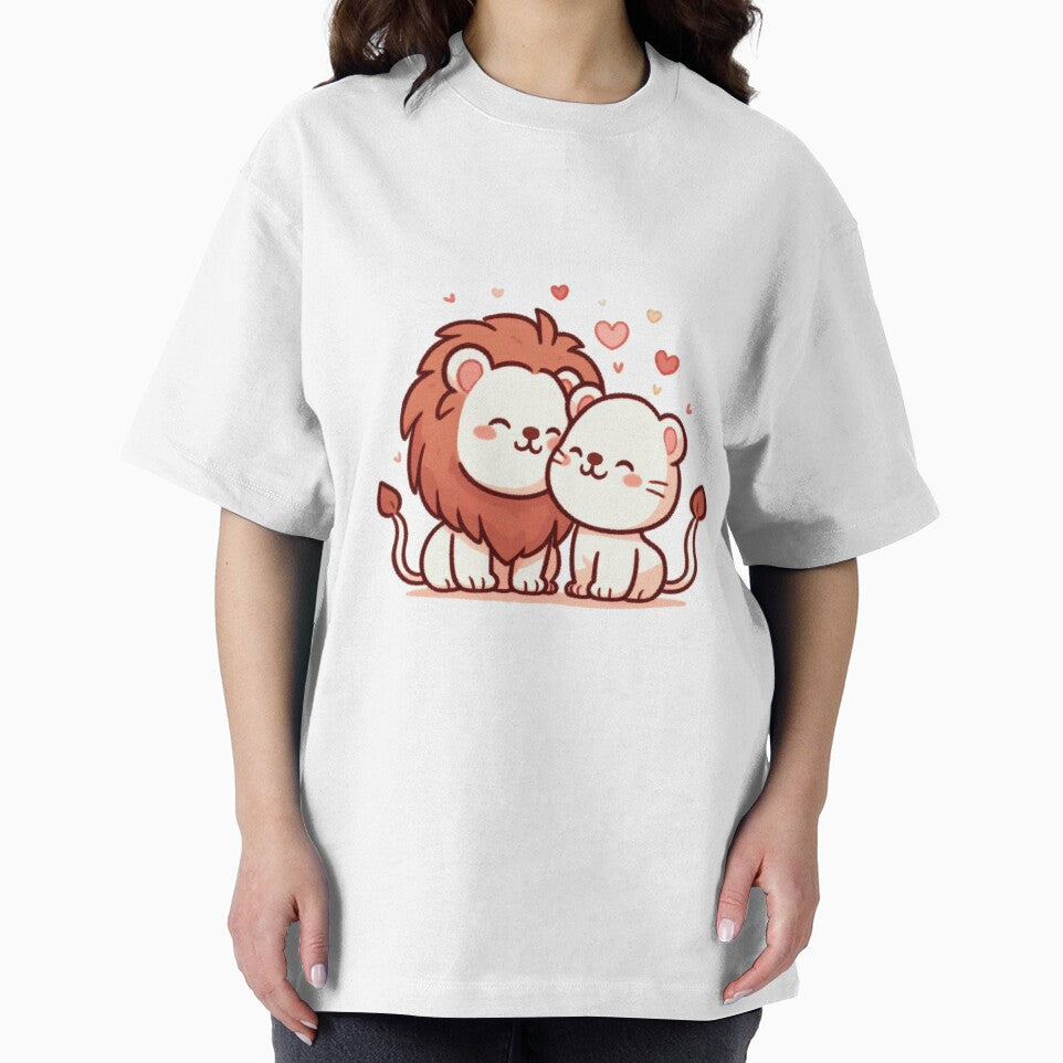 Lion Couple Valentine's Day by LemuellTrends T-Shirts, Hoodie, Sweatshirt | BlankRebels.com (Image 2)