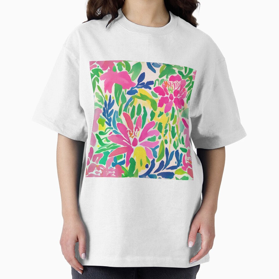 Summer garden abstract floral by SophieClimaArt T-Shirts, Hoodie, Sweatshirt | BlankRebels.com (Image 2)
