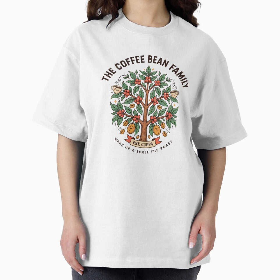 The Coffee Bean Family Funny Coffee Plant Design – Cute Coffee Tree & Coffee Lover by ArcticFoxStudio