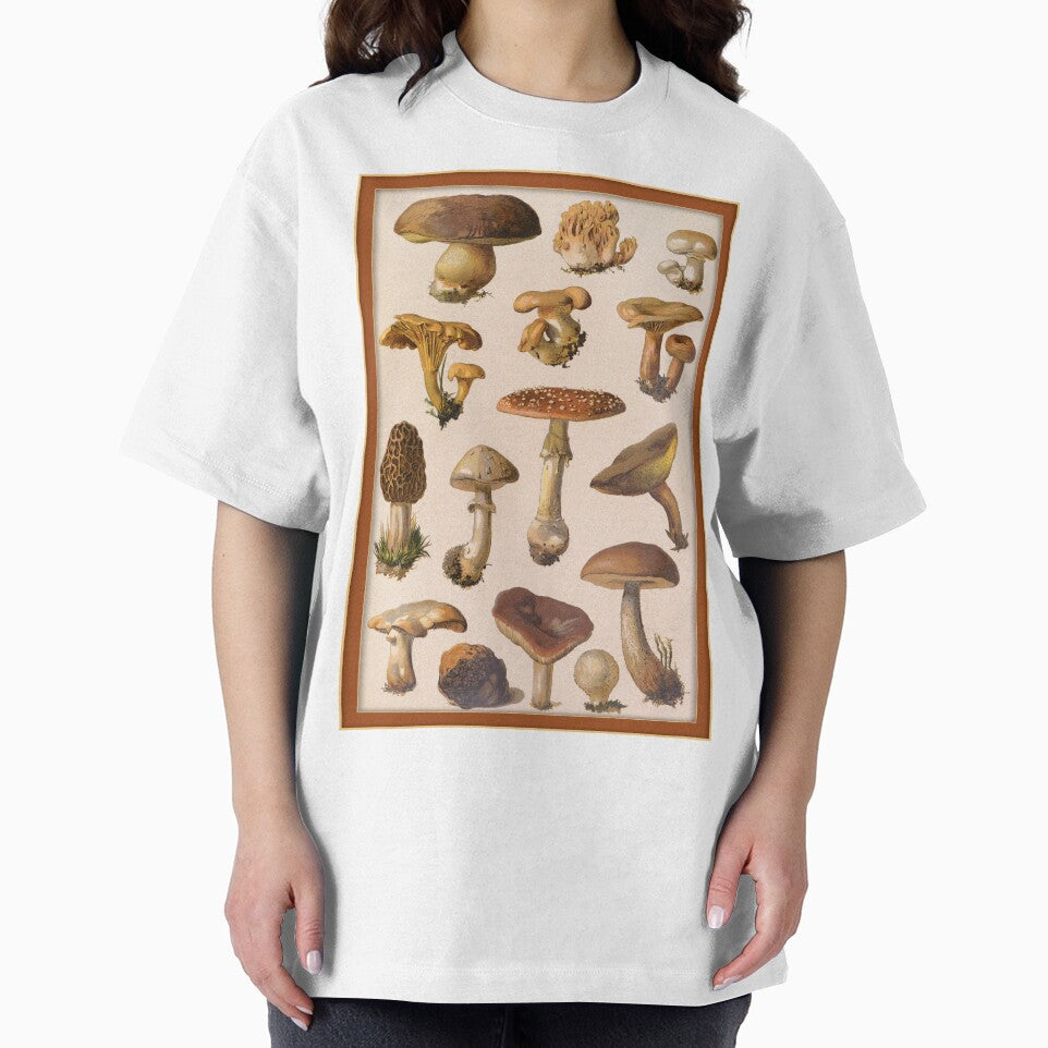 Variety of Botanical Mushrooms by Tridentulus T-Shirts, Hoodie, Sweatshirt | BlankRebels.com (Image 2)