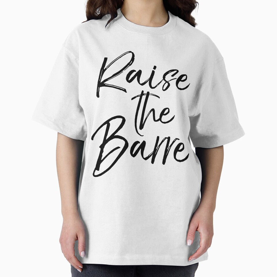 Raise the Barre Cute Yoga Quote by TNDesignStudio T-Shirts, Hoodie, Sweatshirt | BlankRebels.com (Image 2)