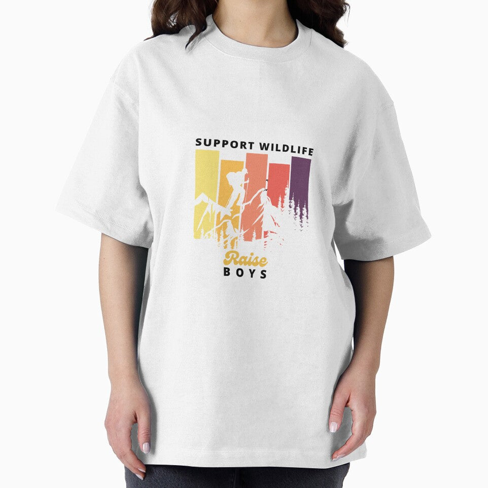 Support wildlife...raise boys! by Andrea Papatheocharous T-Shirts, Hoodie, Sweatshirt | BlankRebels.com (Image 2)