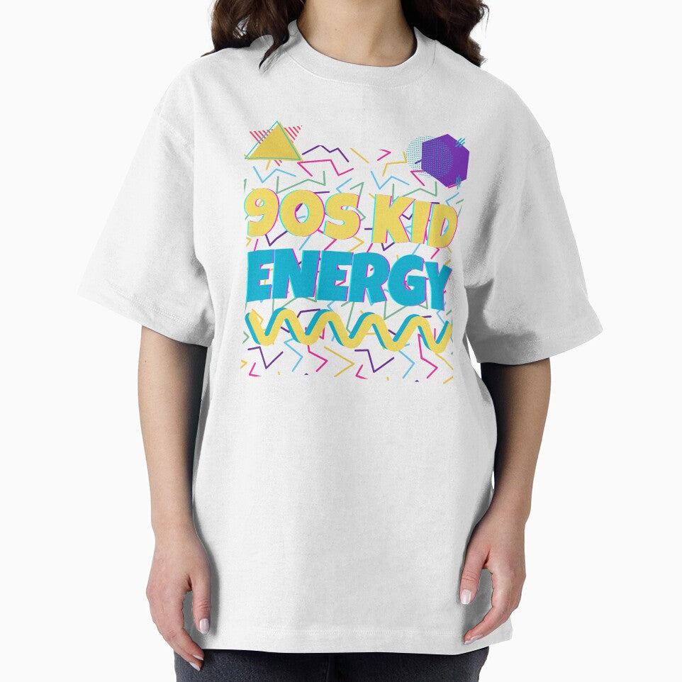 90s Kid Energy – Memphis Retro Design by River Valley Digital T-Shirts, Hoodie, Sweatshirt | BlankRebels.com (Image 2)