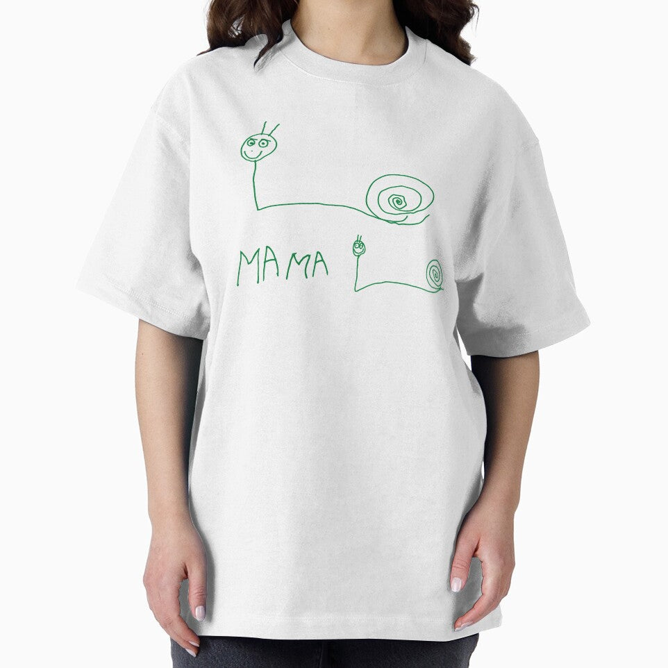 Snails print. Kids' hand-drawn design by Tatsiana Zayats