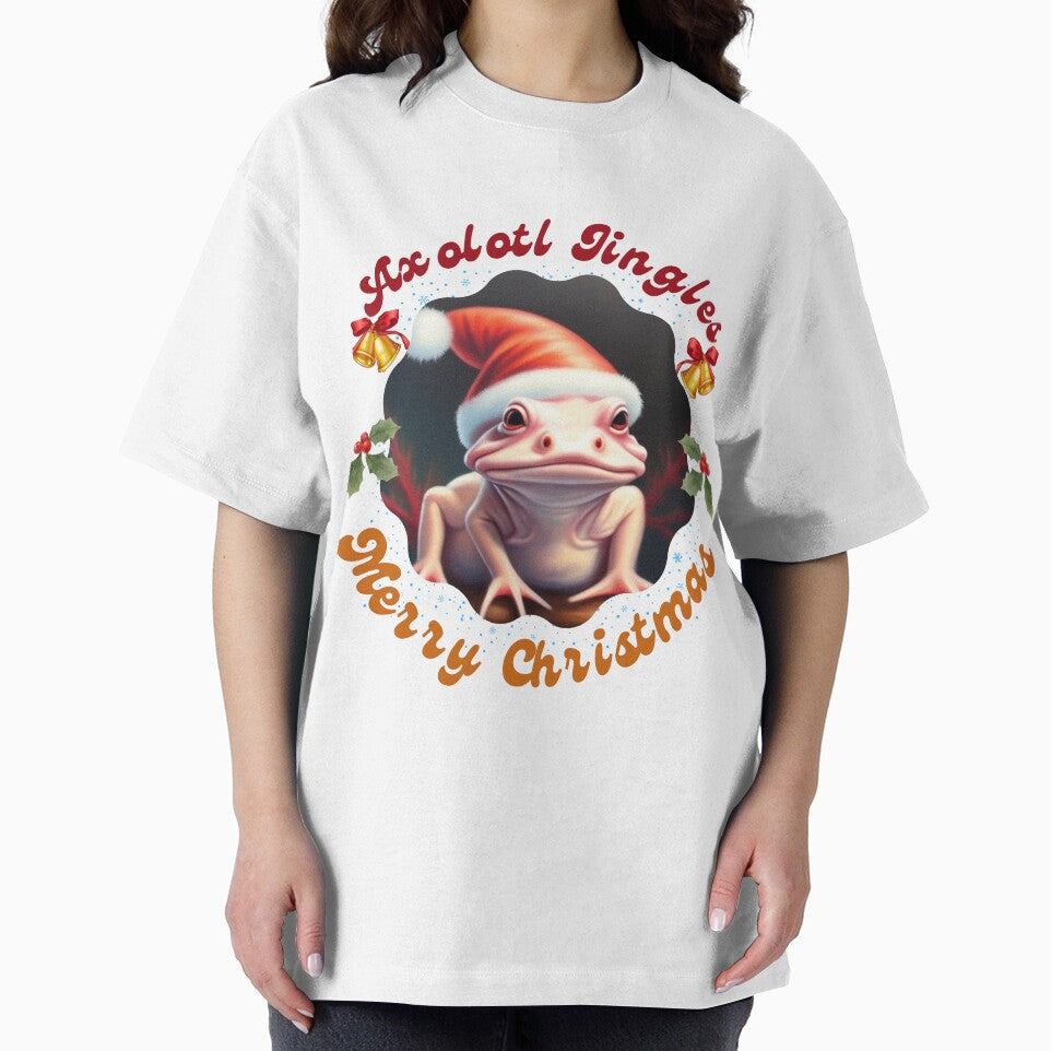 Christmas Axolotl by ishitastore08 T-Shirts, Hoodie, Sweatshirt | BlankRebels.com (Image 2)