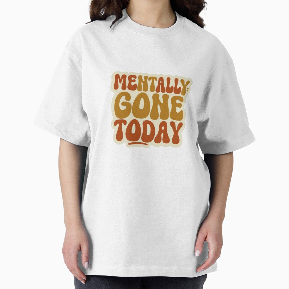 Mentally Gone Today Funny Introvert Sticker by ArmoniaJustin T-Shirts, Hoodie, Sweatshirt | BlankRebels.com (Image 2)